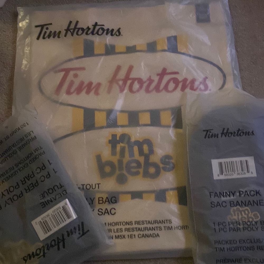 Tim Biebs Bag,Tuque and Fanny pack